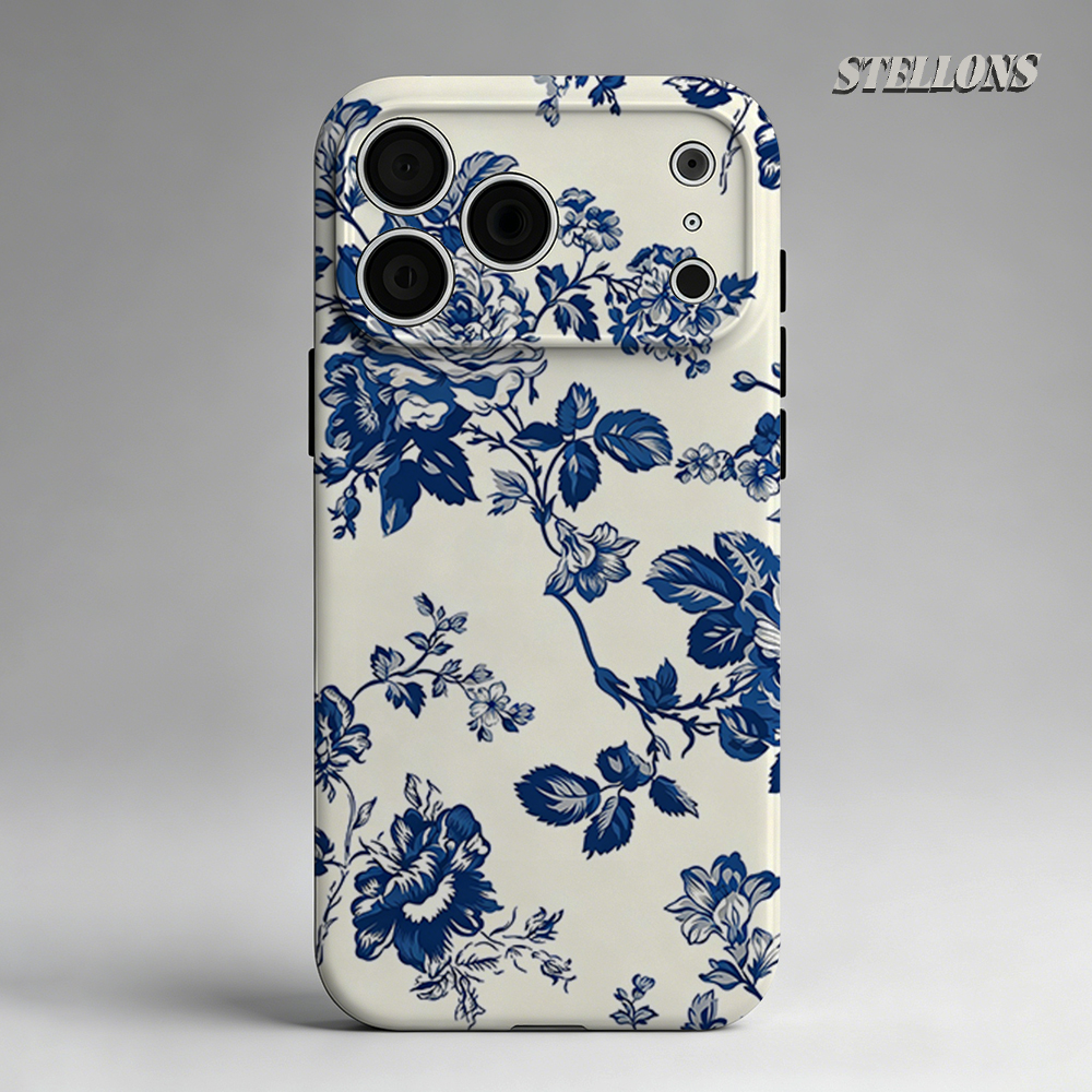 Phone Cases Magnetic - Vintage Blue Rose Phone Case For