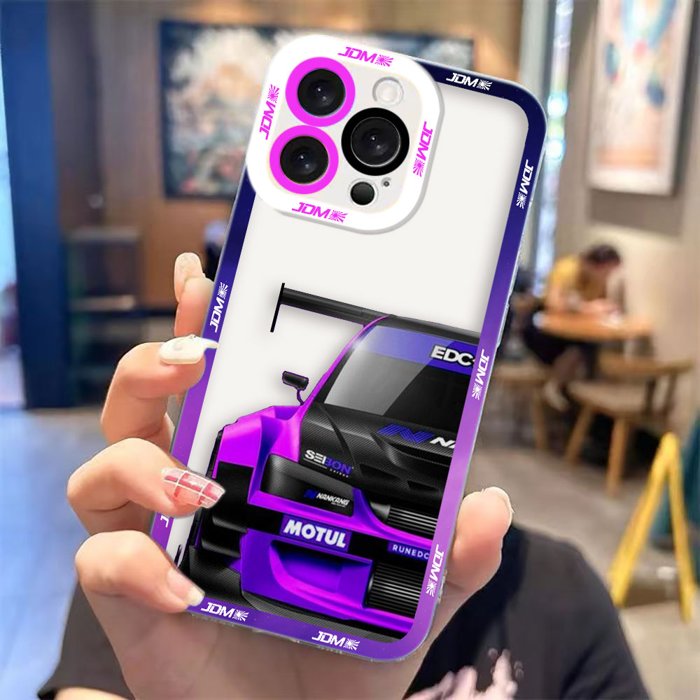 Phone Cases Tokyo - Tokyo JDM Drift Sports Cars Clear