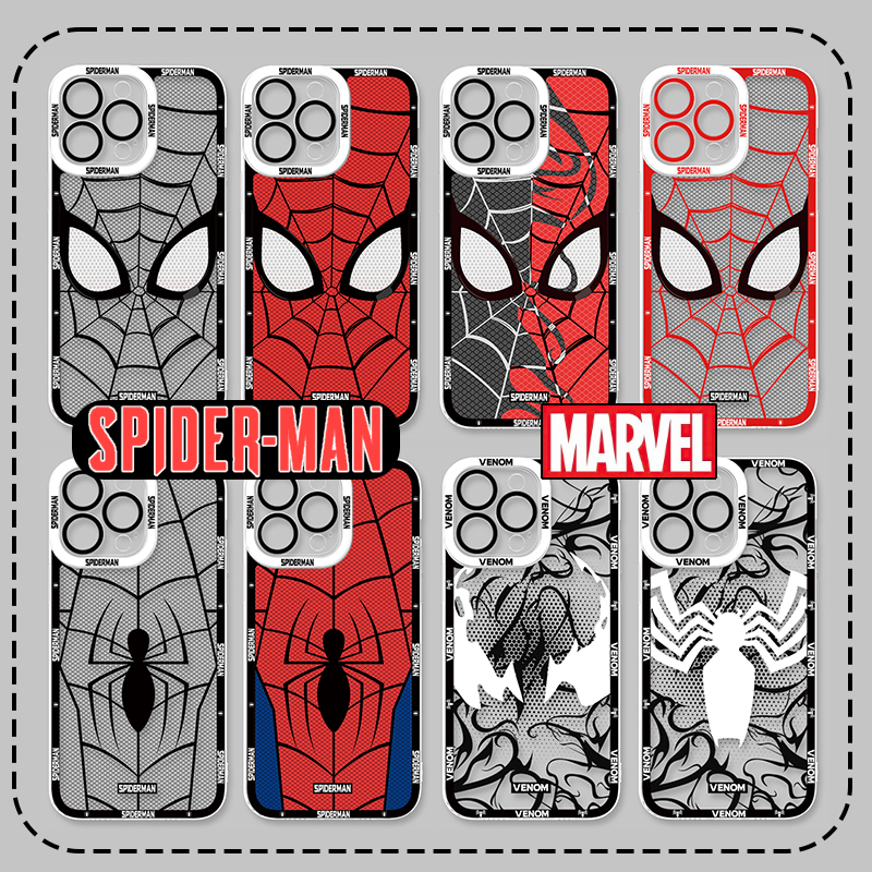 Phone Cases Clear - Marvel Spider Man Venom Soft Case