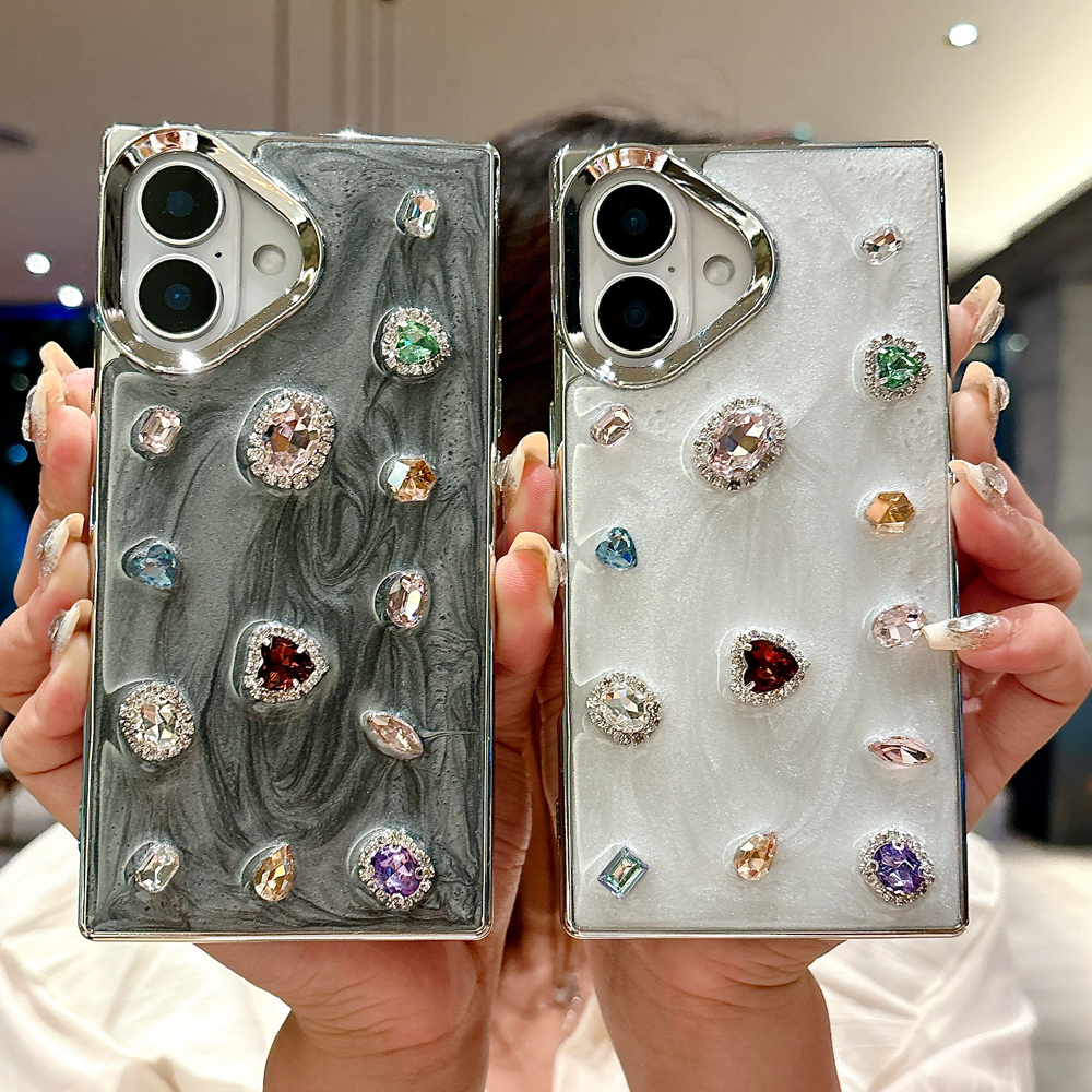 Phone Cases Rimowa - Fashion Glitter Diamond Straight Edges Plating