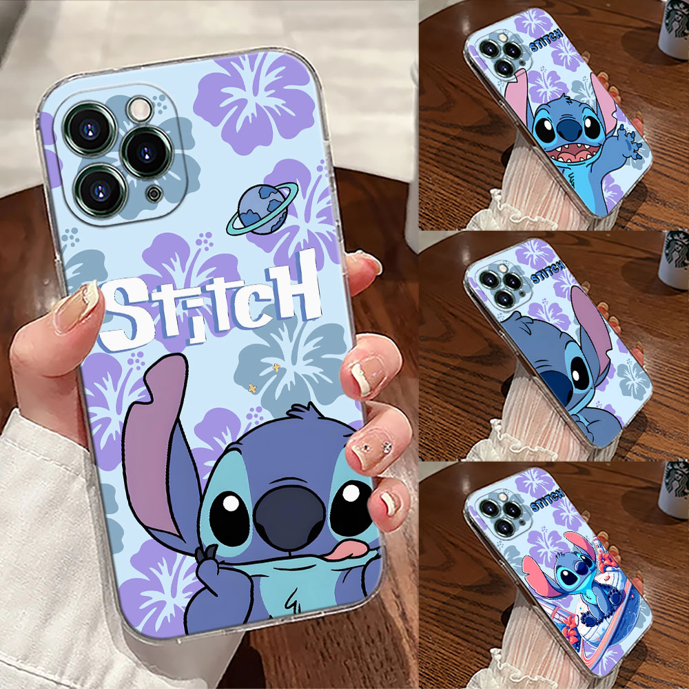 Phone Cases Bulk - Ohana Stitch Transparent Phone Case For