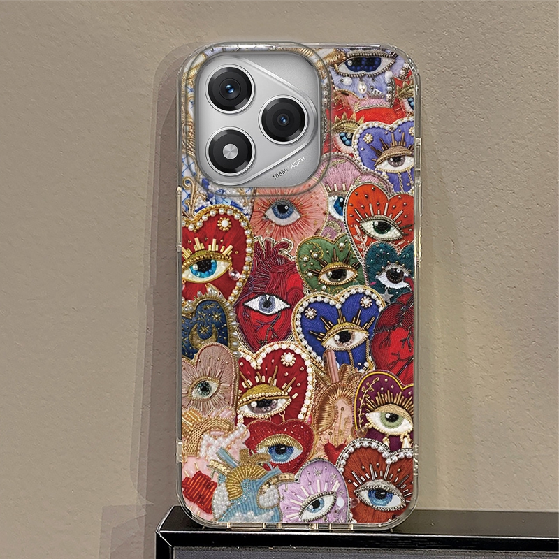 Phone Cases Honor - Sun Marine Floral Eyes Women Case