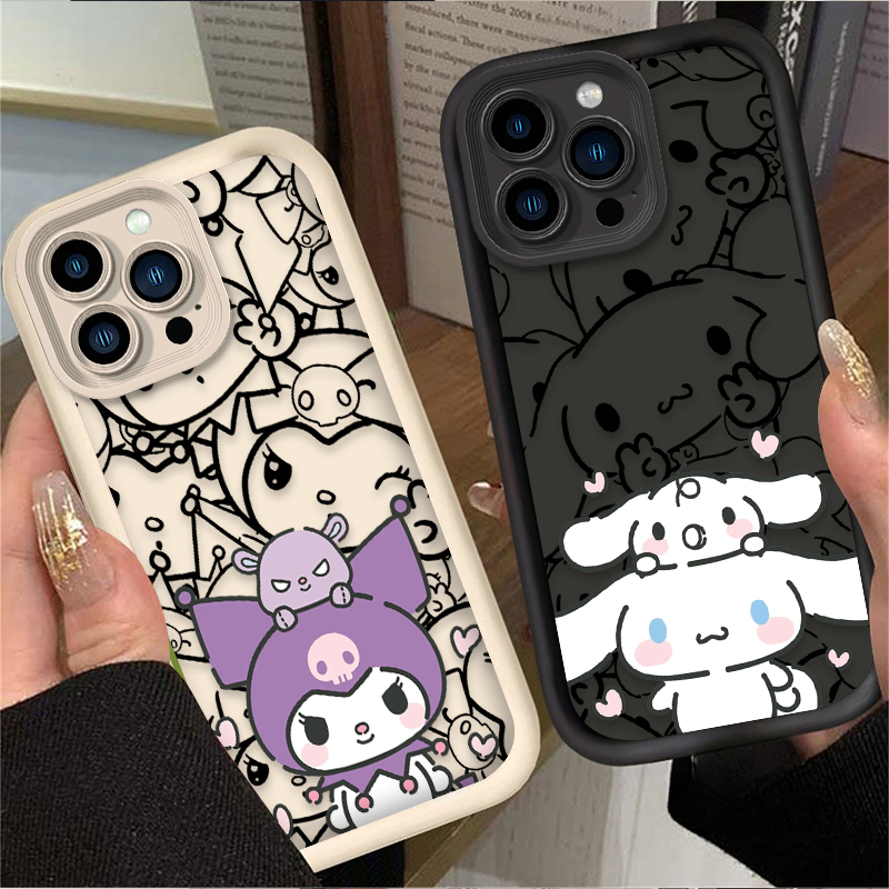 Phone Cases Bulk - Cinnamoroll Kuromi Fashion Case for IPhone