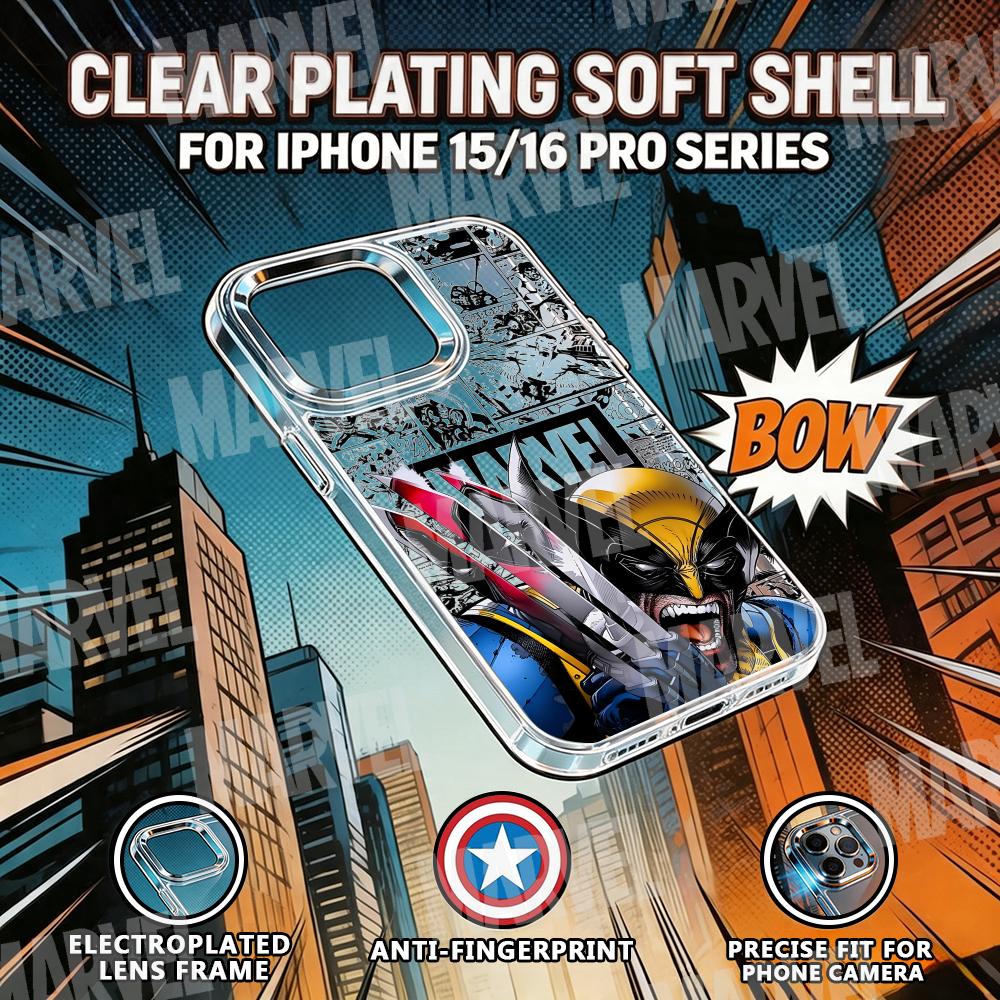 Phone Cases Clear - Wolverine MARVEL Phone Case MARVEL For