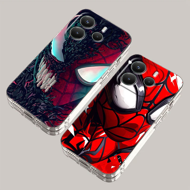 Phone Cases Clear - Spiderman Venom Marvel Art Phone Case