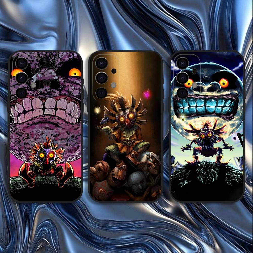 Phone Cases Zelda - Z-Zeldas-Majoras Mask Phone Case For Samsung