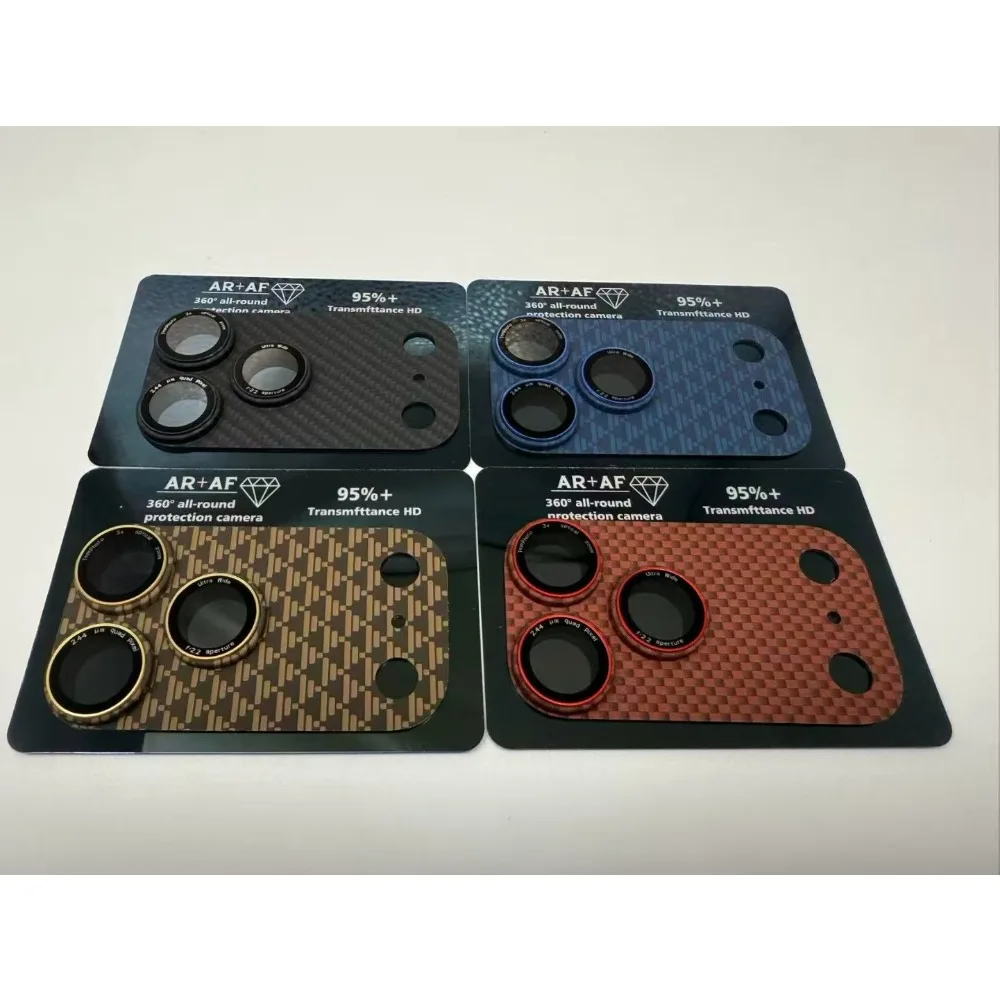 Phone Cases Quality - Carbon Fiber Kevlar Full Camera Lens