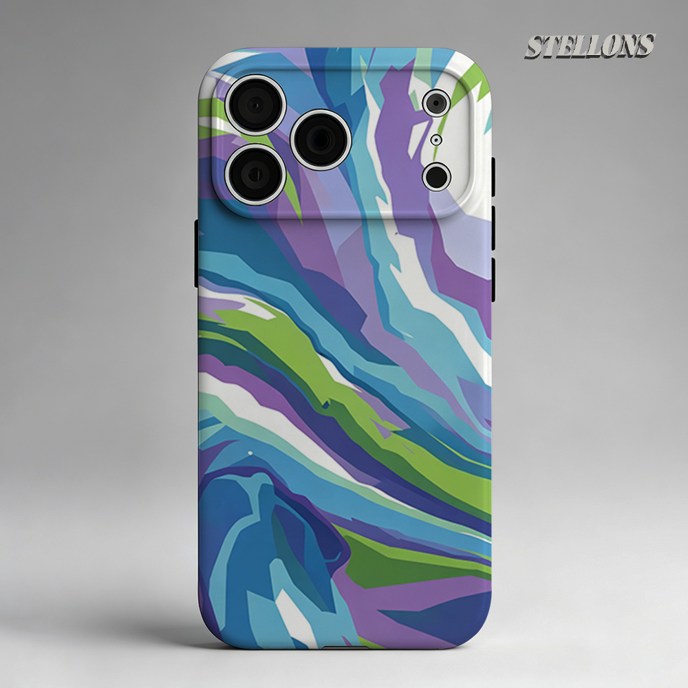 Phone Cases Magnetic - Pastel Abstract Wave Art Phone Case