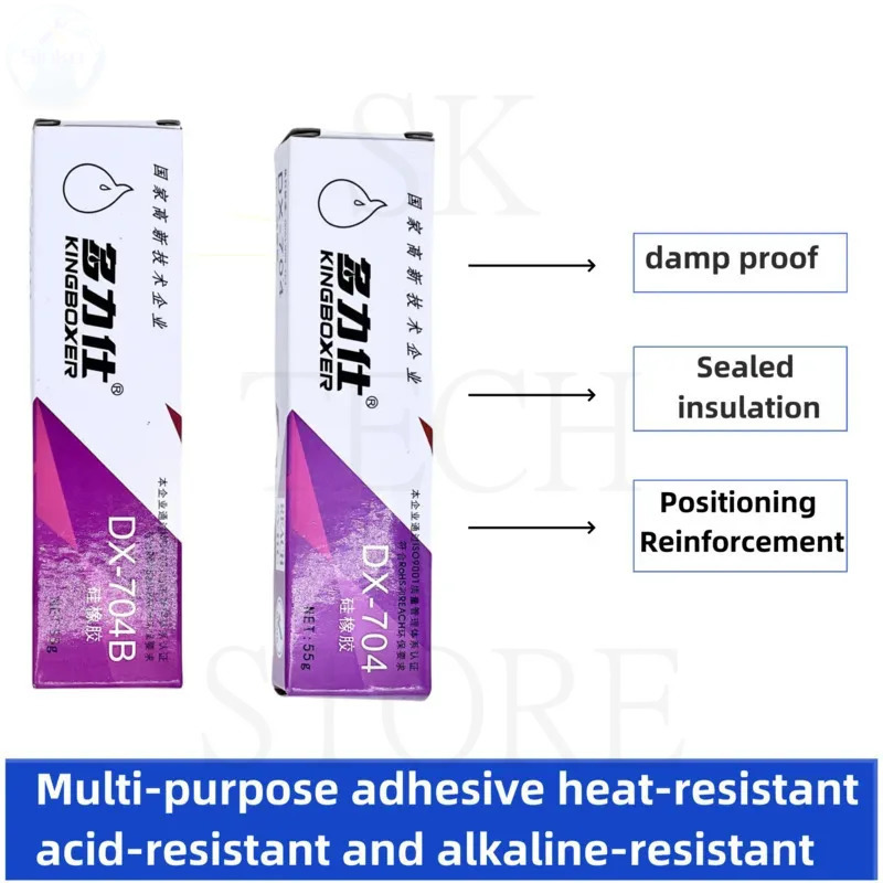 DX-704 Silicone Rubber Sealant - огляд і ціна Phone Cases Rubber