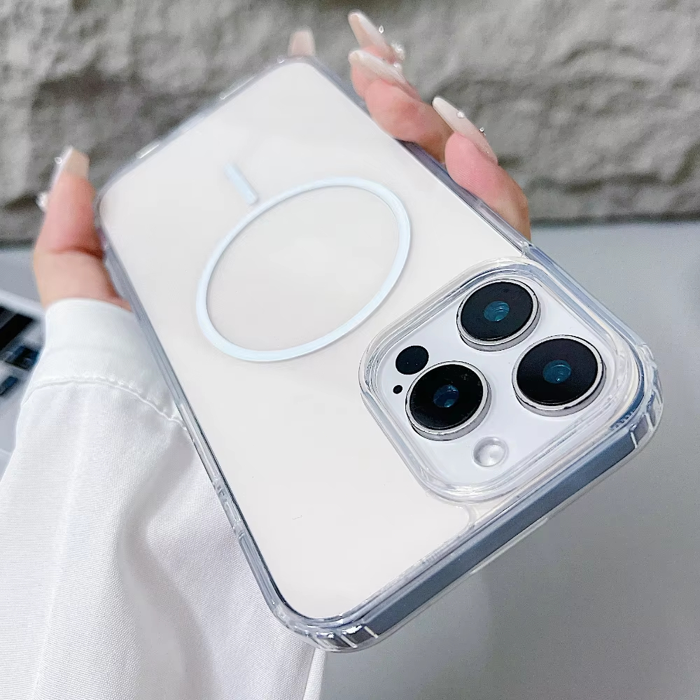 Luxury Magnetic Clear Phone Ca - огляд і ціна Phone Cases Quality