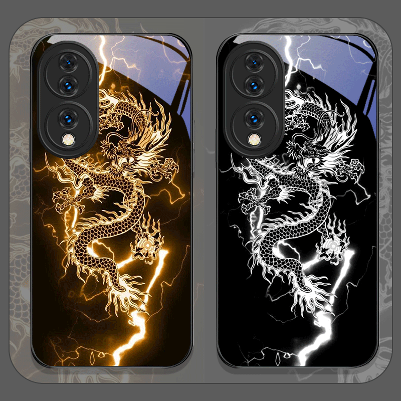 Creative Dragon Pattern Temper - огляд і ціна Phone Cases Honor