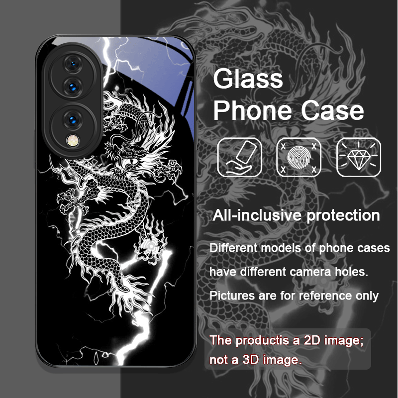 Creative Dragon Pattern Temper - огляд і ціна Phone Cases Honor