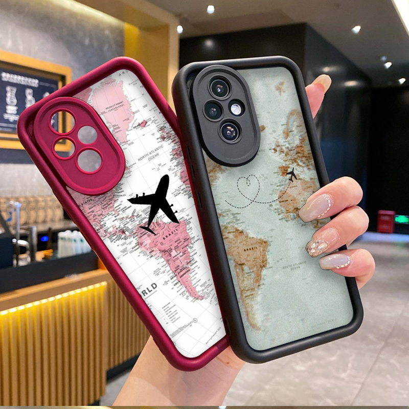 Creative Travel Map Airplane P - огляд і ціна Phone Cases Honor