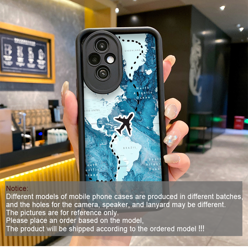 Creative Travel Map Airplane P - огляд і ціна Phone Cases Honor