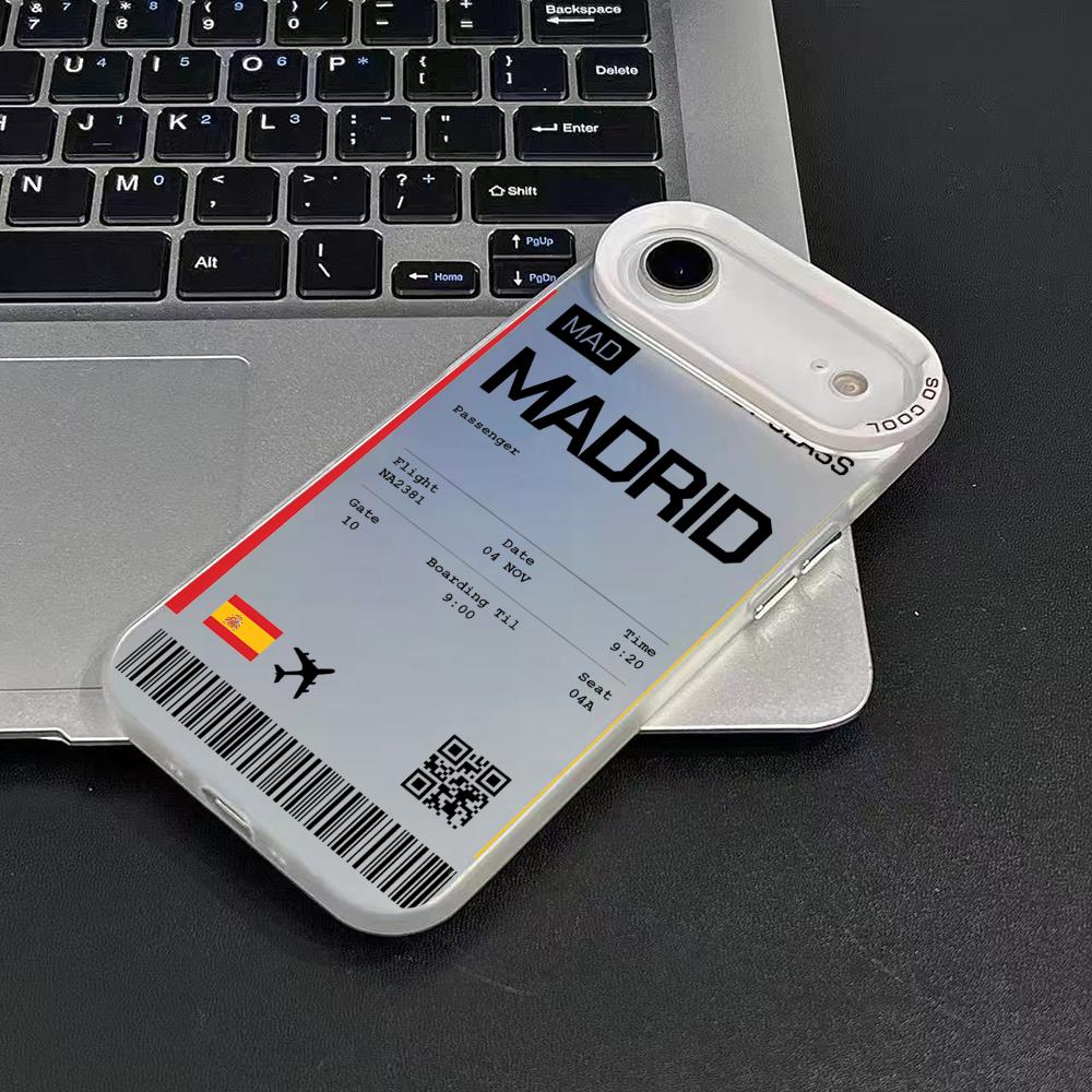 Plane Travel Ticket Spain Phon - огляд і ціна Phone Cases Bulk