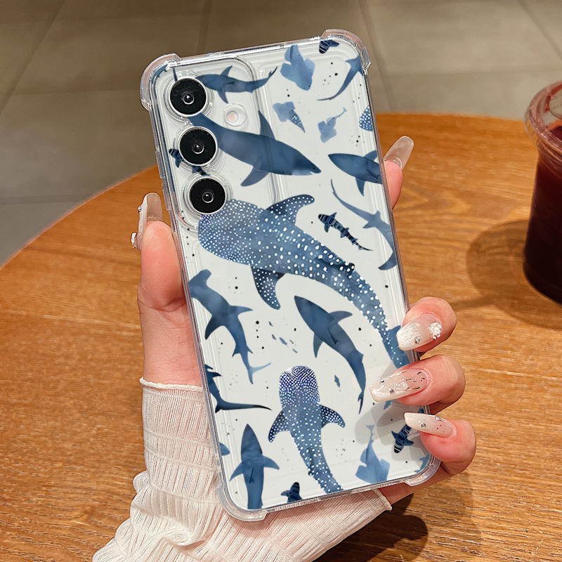 Whale Turtle Pattern Clear Pho - огляд і ціна Phone Cases Clear