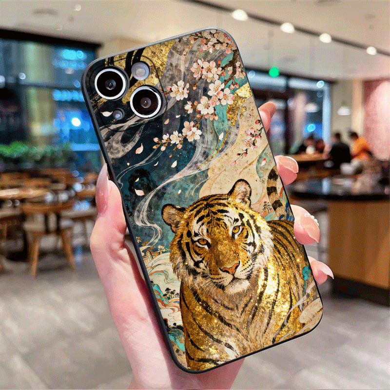 Luxurious Creative Golden Tige - огляд і ціна Phone Cases Honor