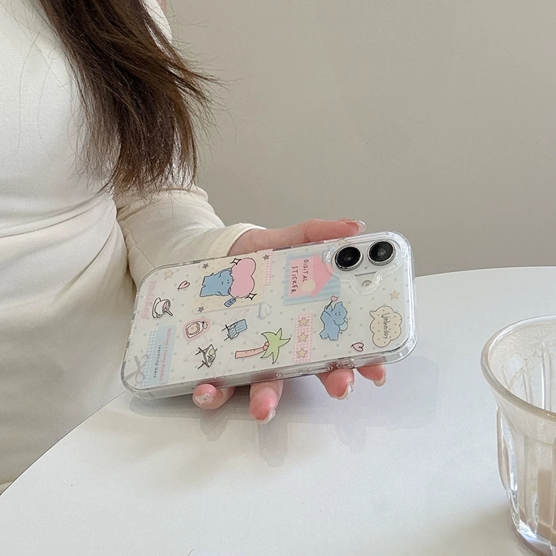 Cute Cartoon Elephant Grabbing - огляд і ціна Phone Cases Cute Iphone 13