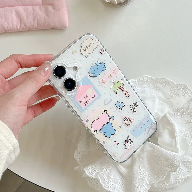 Cute Cartoon Elephant Grabbing - огляд і ціна Phone Cases Cute Iphone 13