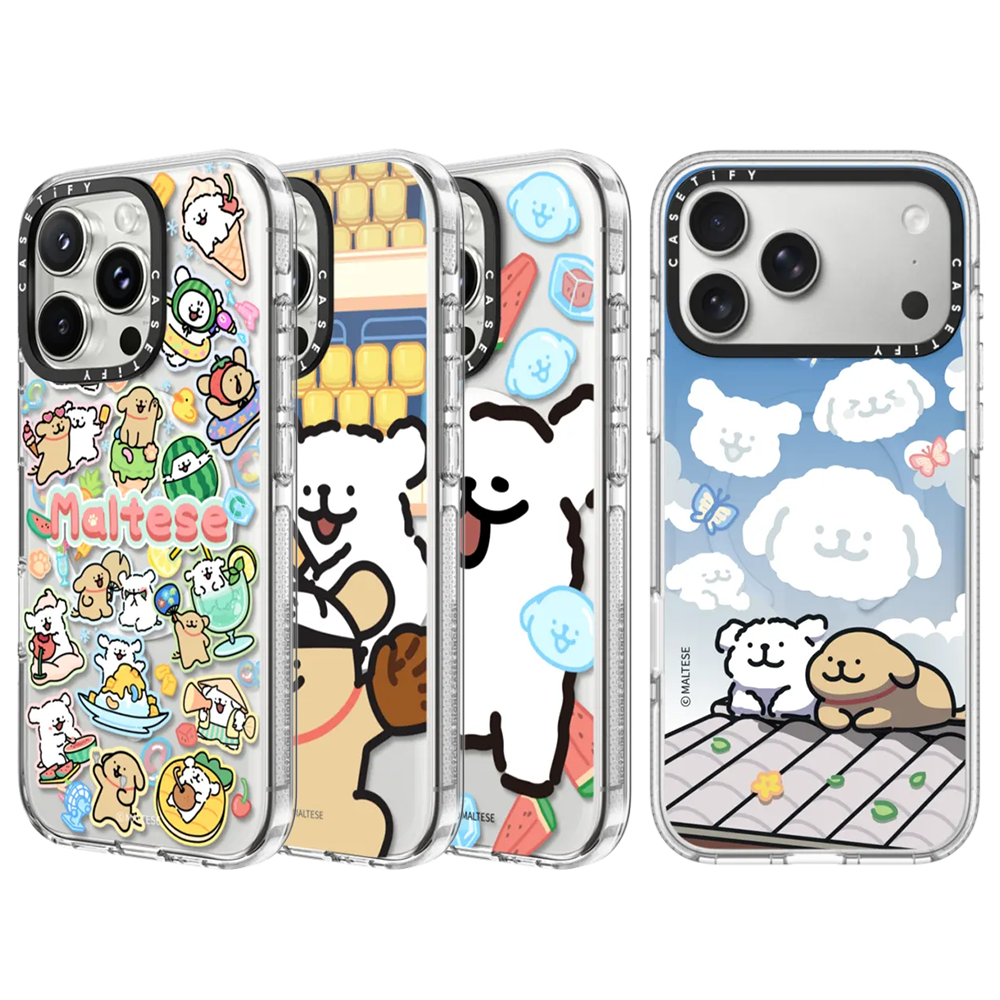 CASETiFY MAltese Line Dog Art  - огляд і ціна Phone Cases Magnetic