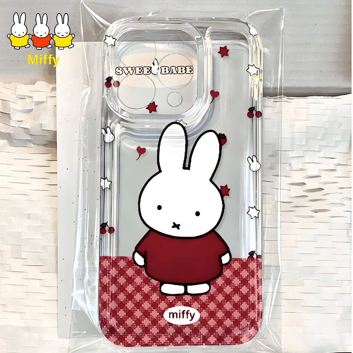Cute Miffy Rabbit Phone Case C - огляд і ціна Phone Cases Rubber