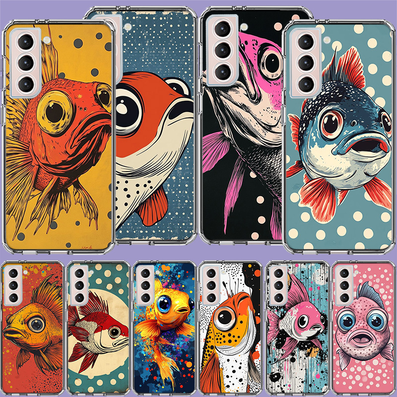 Pop Art Drawing Ideas Fish Cle - огляд і ціна Phone Cases Drawing Ideas