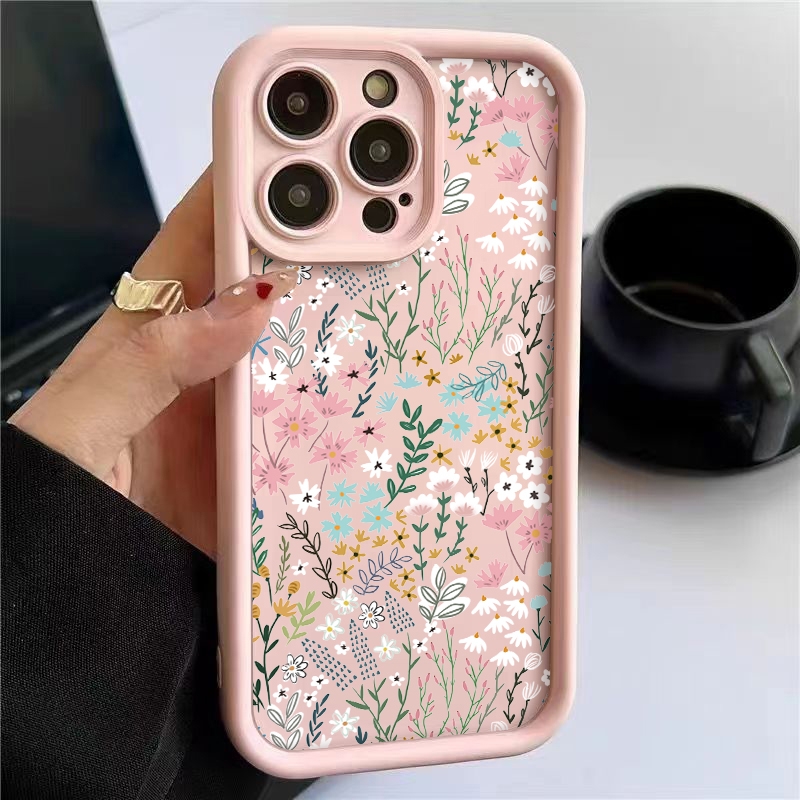 Pink High-bamboo Floral Patter - огляд і ціна Phone Cases Pink