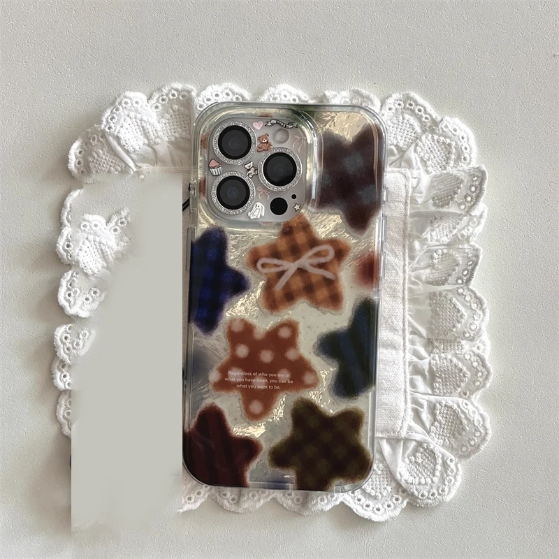 Korean Winter Cute Brown Check - огляд і ціна Phone Cases Cute Iphone 13