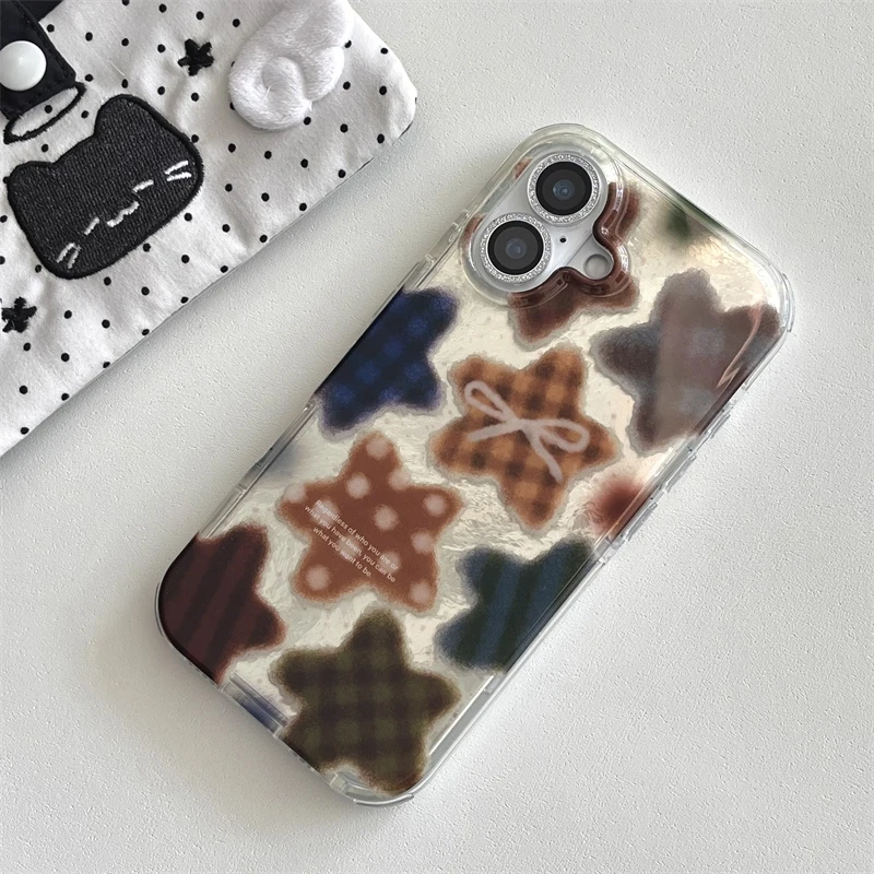 Korean Winter Cute Brown Check - огляд і ціна Phone Cases Cute Iphone 13