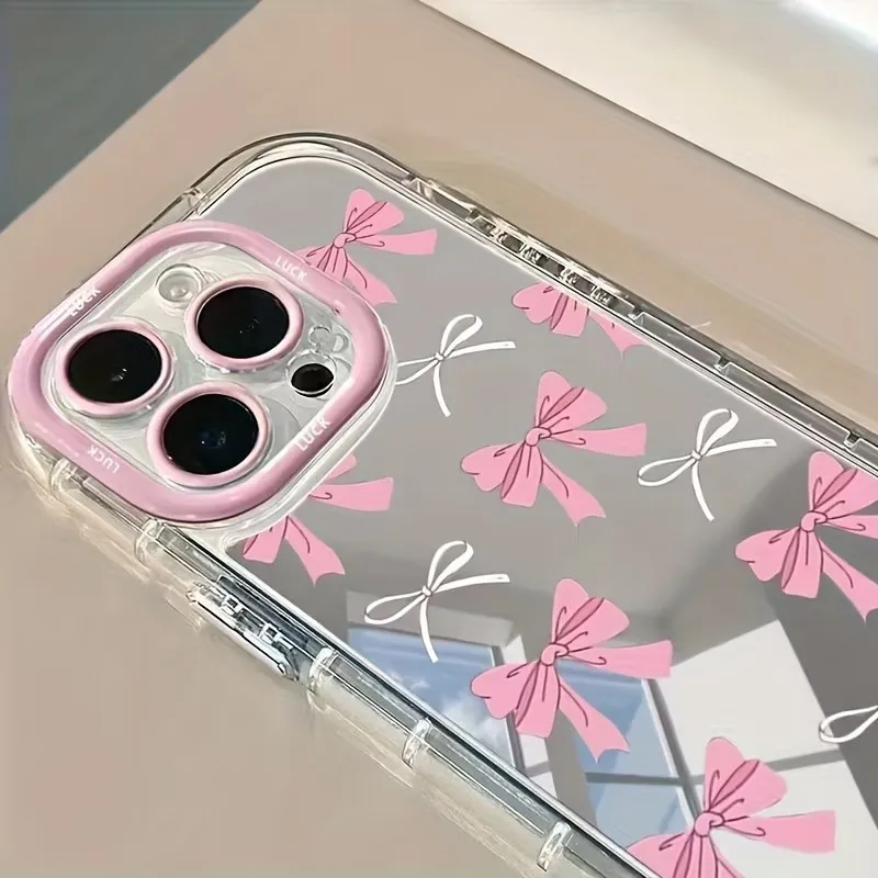 Simple Blue Pink Bow Girl Cute - огляд і ціна Phone Cases Pink