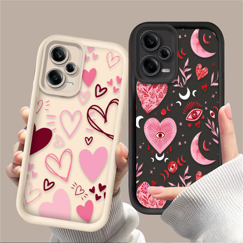 Pink Heart-shaped Phone Case f - огляд і ціна Phone Cases Pink