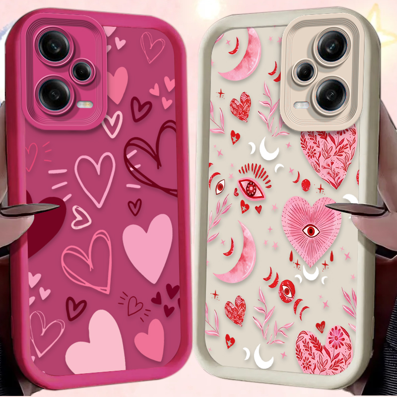 Pink Heart-shaped Phone Case f - огляд і ціна Phone Cases Pink