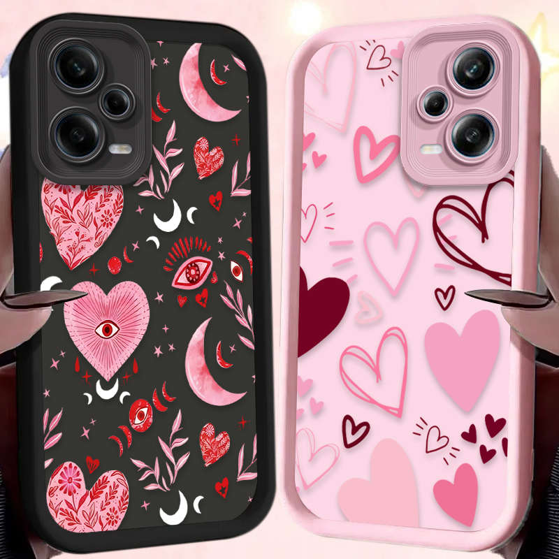 Pink Heart-shaped Phone Case f - огляд і ціна Phone Cases Pink