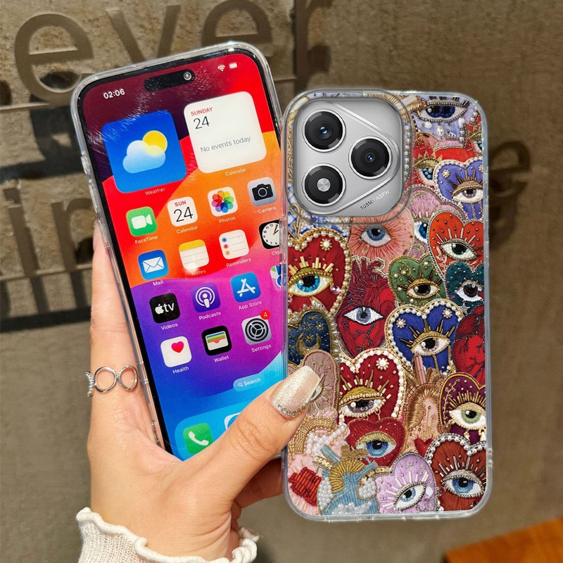 Sun Marine Floral Eyes Women C - огляд і ціна Phone Cases Honor