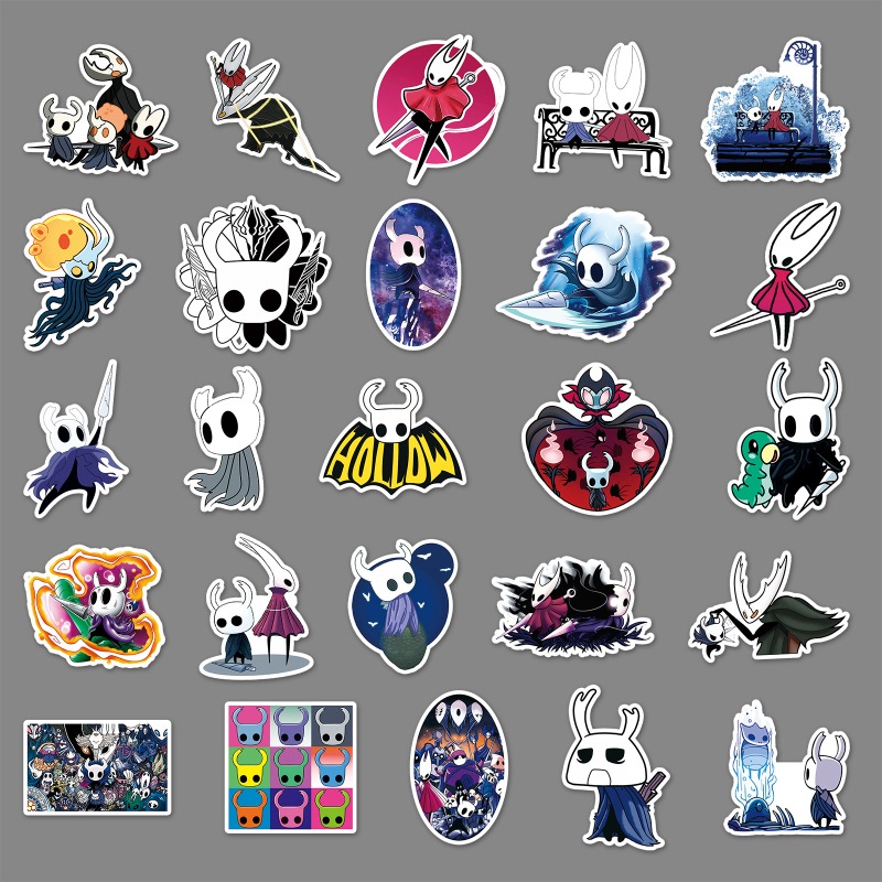 Hollow Knight 50pcs stickers c - огляд і ціна Phone Cases Quality