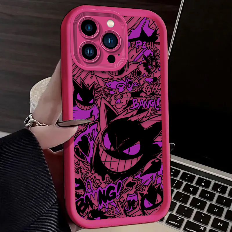 P-Pokemon Gengar Graffiti Phon - огляд і ціна Phone Cases Bulk