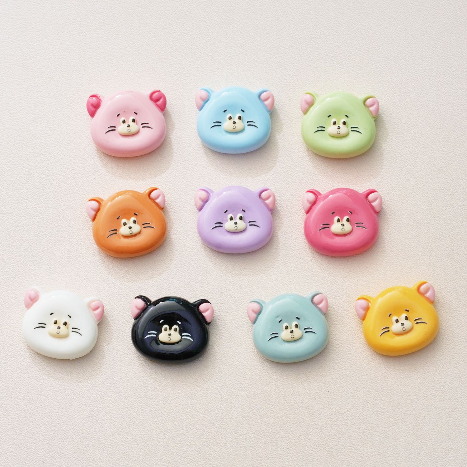 10PCS New cute cartoon cream r - огляд і ціна Phone Cases Rubber