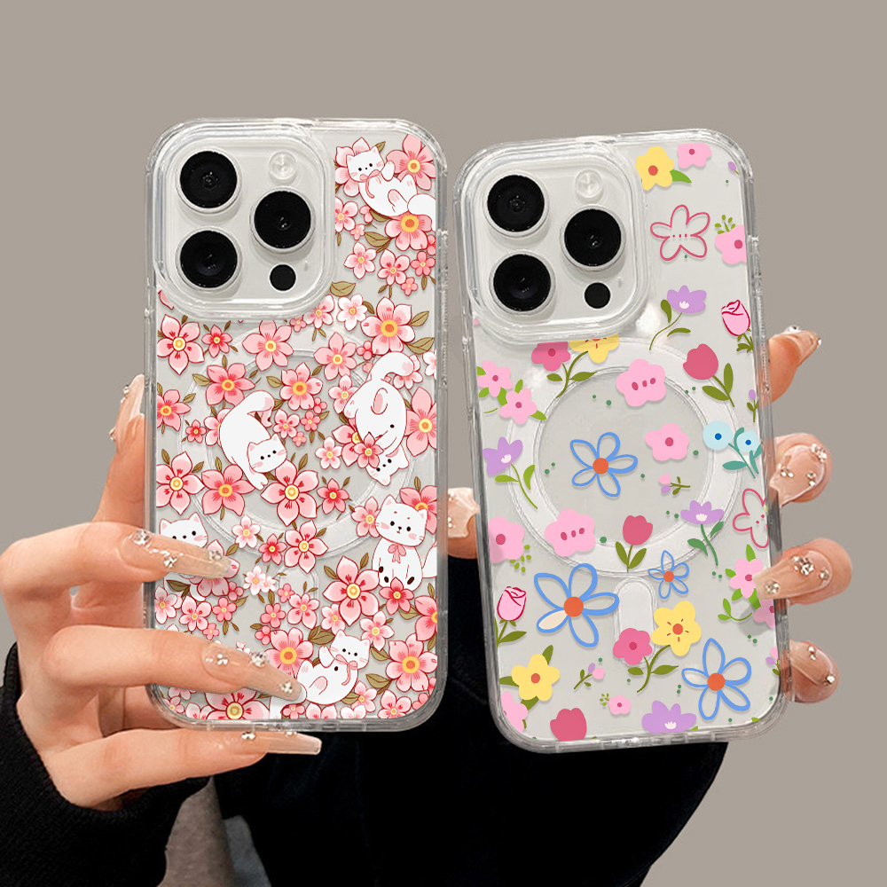 Luxury Flower Transparent Phon - огляд і ціна Phone Cases Quality