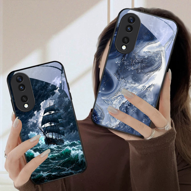 Sea storm small sailboat For H - огляд і ціна Phone Cases Honor