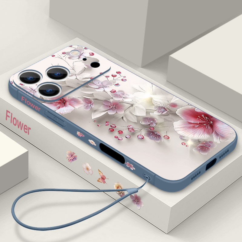 Pink White Flower Case For iPh - огляд і ціна Phone Cases Magnetic