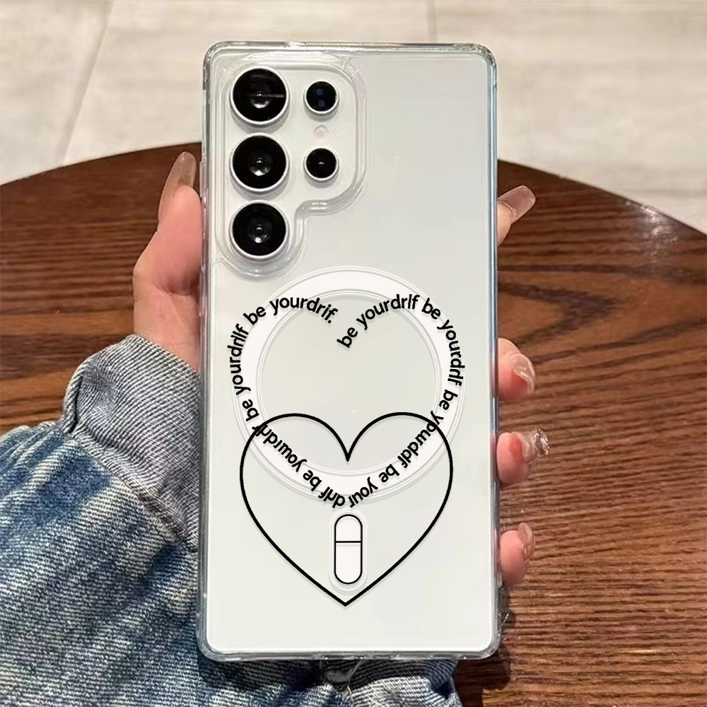 For Magsafe Love Heart Phone C - огляд і ціна Phone Cases Magnetic