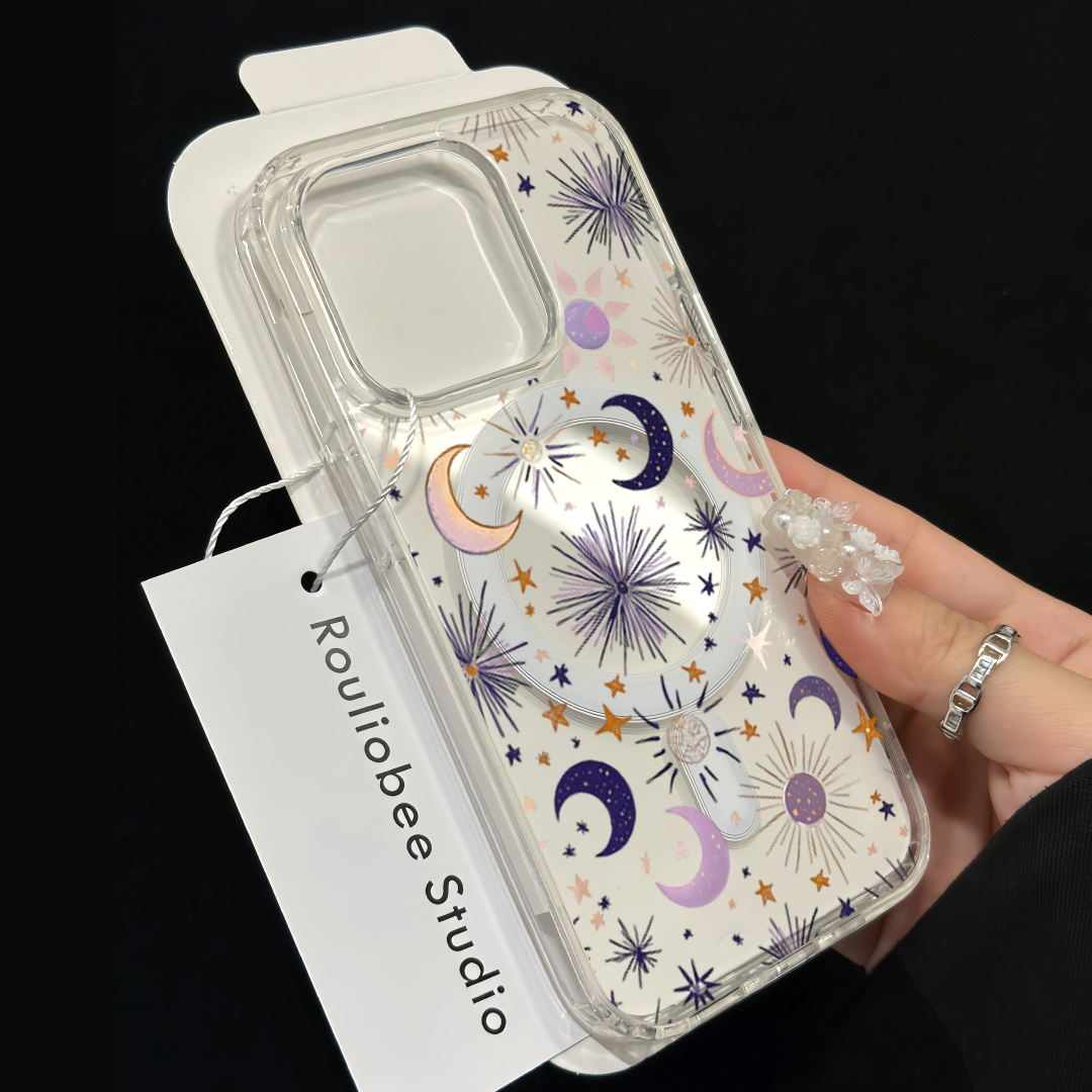 Romantic Sun Moon Stars Phone  - огляд і ціна Phone Cases Bulk
