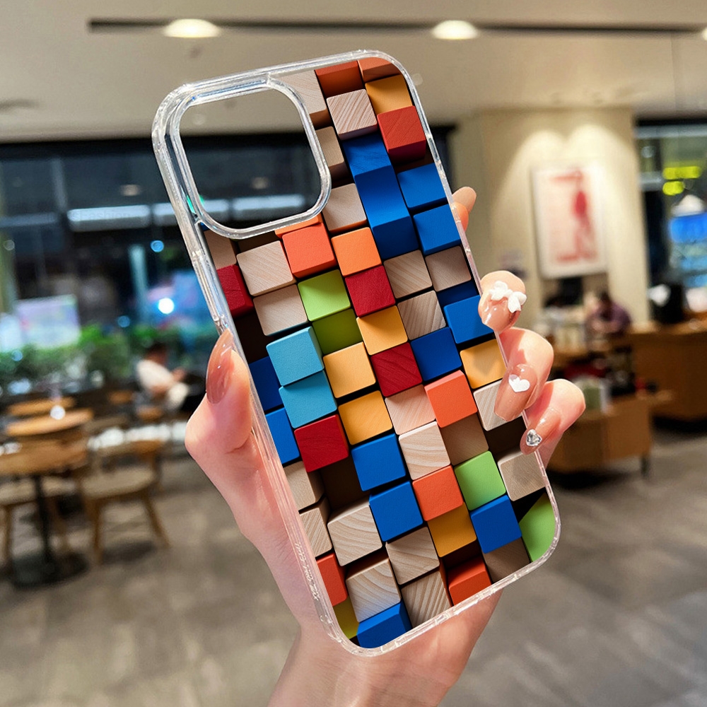 Colored Blocks Magnetic Wirele - огляд і ціна Phone Cases Magnetic