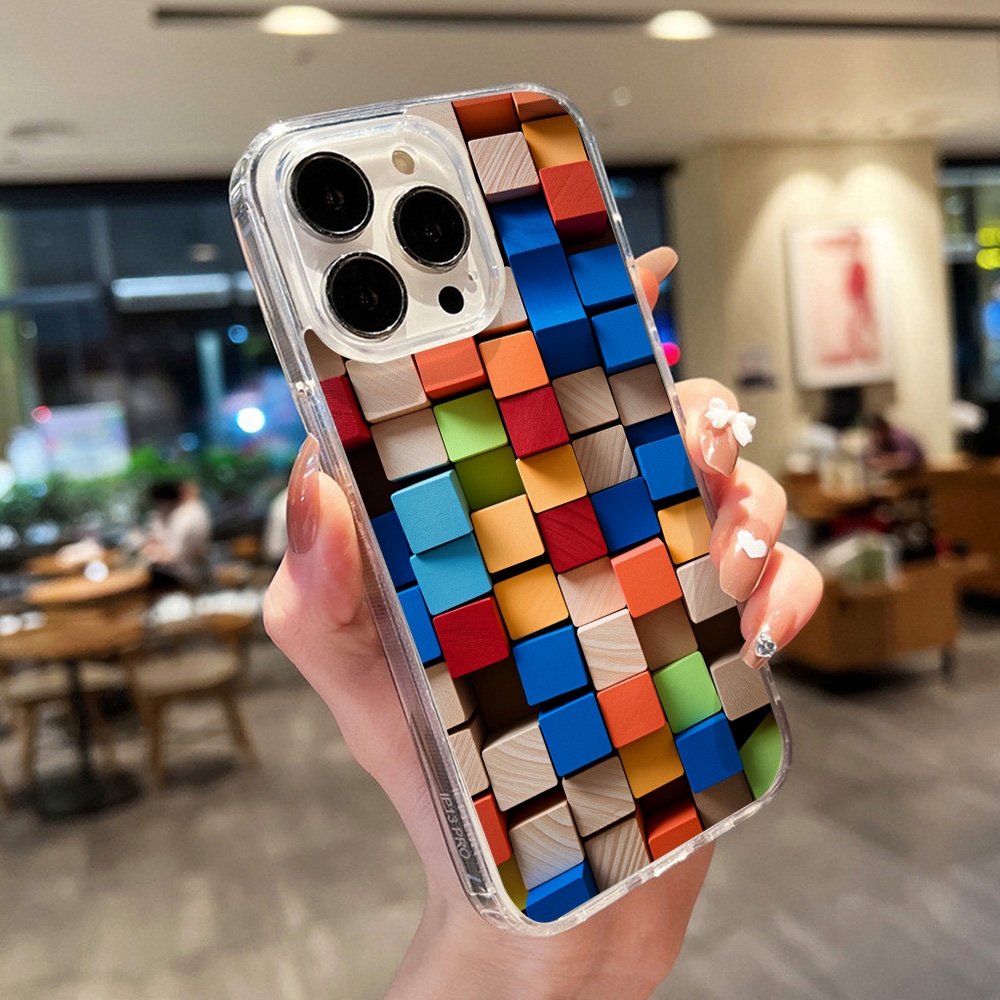 Colored Blocks Magnetic Wirele - огляд і ціна Phone Cases Magnetic