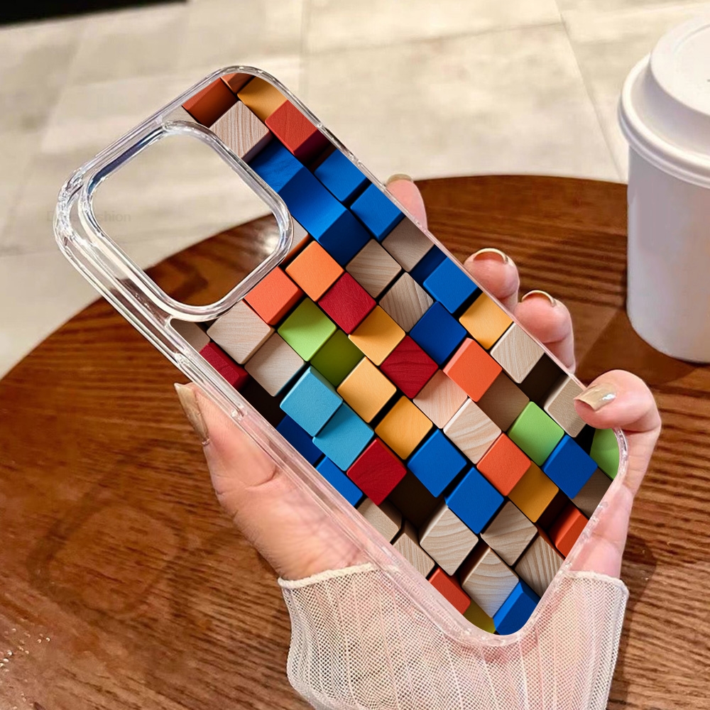 Colored Blocks Magnetic Wirele - огляд і ціна Phone Cases Magnetic