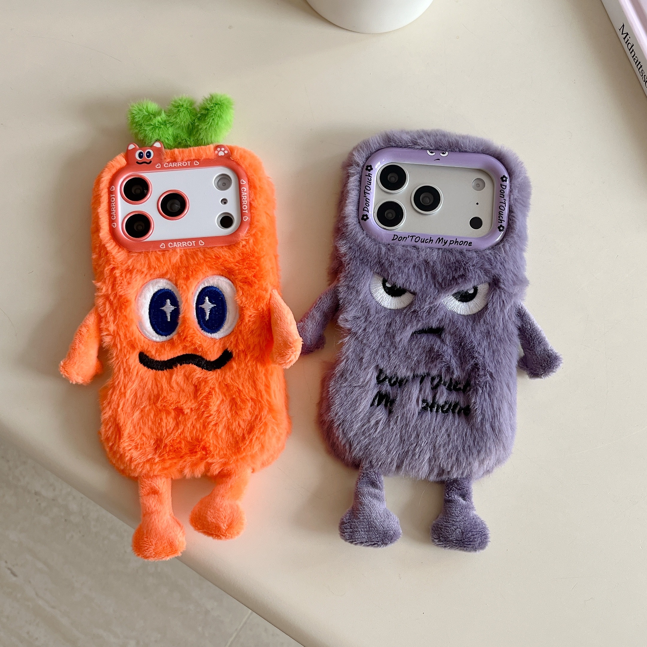 Cute Plush Phone Case with Qui - огляд і ціна Phone Cases Cute Iphone 13