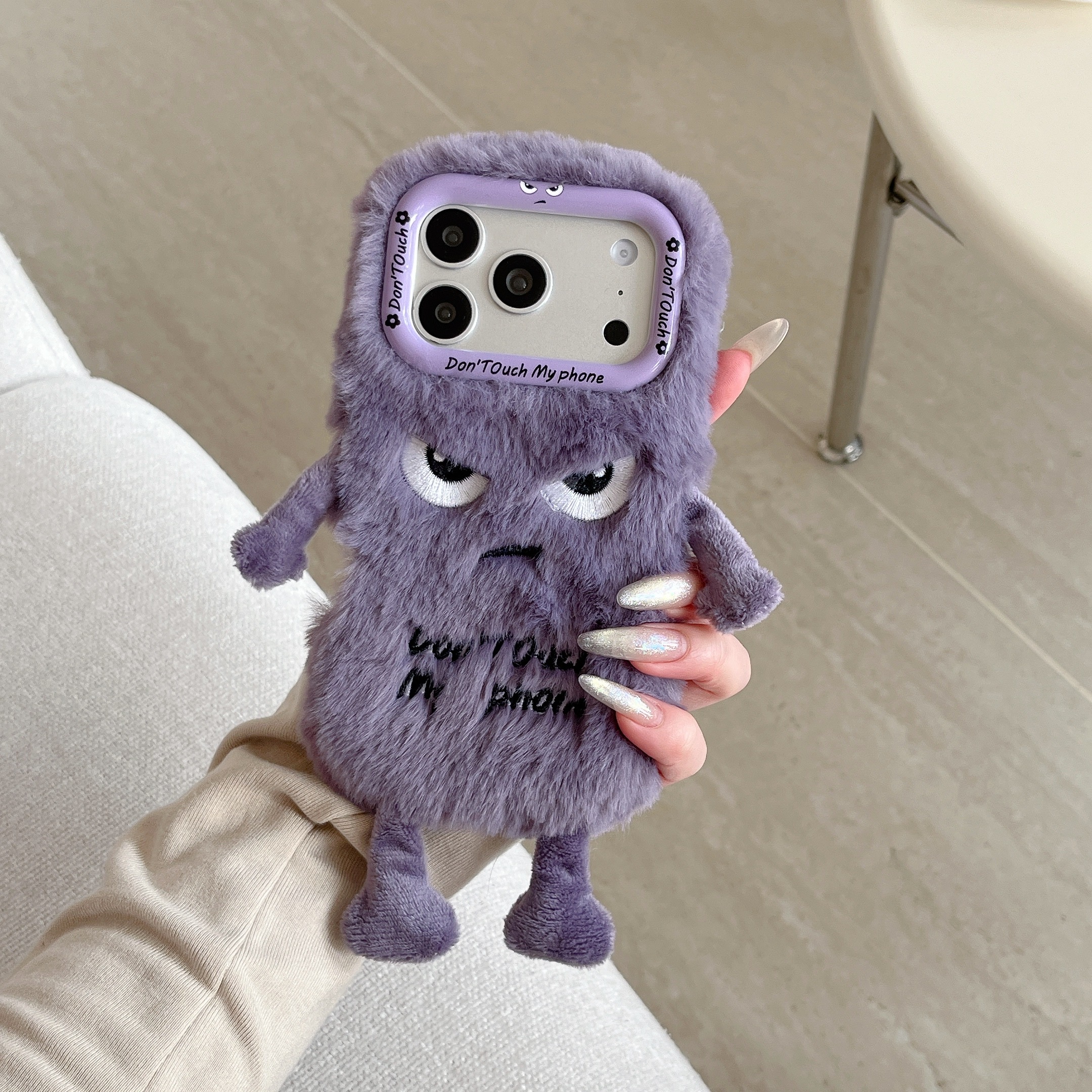 Cute Plush Phone Case with Qui - огляд і ціна Phone Cases Cute Iphone 13