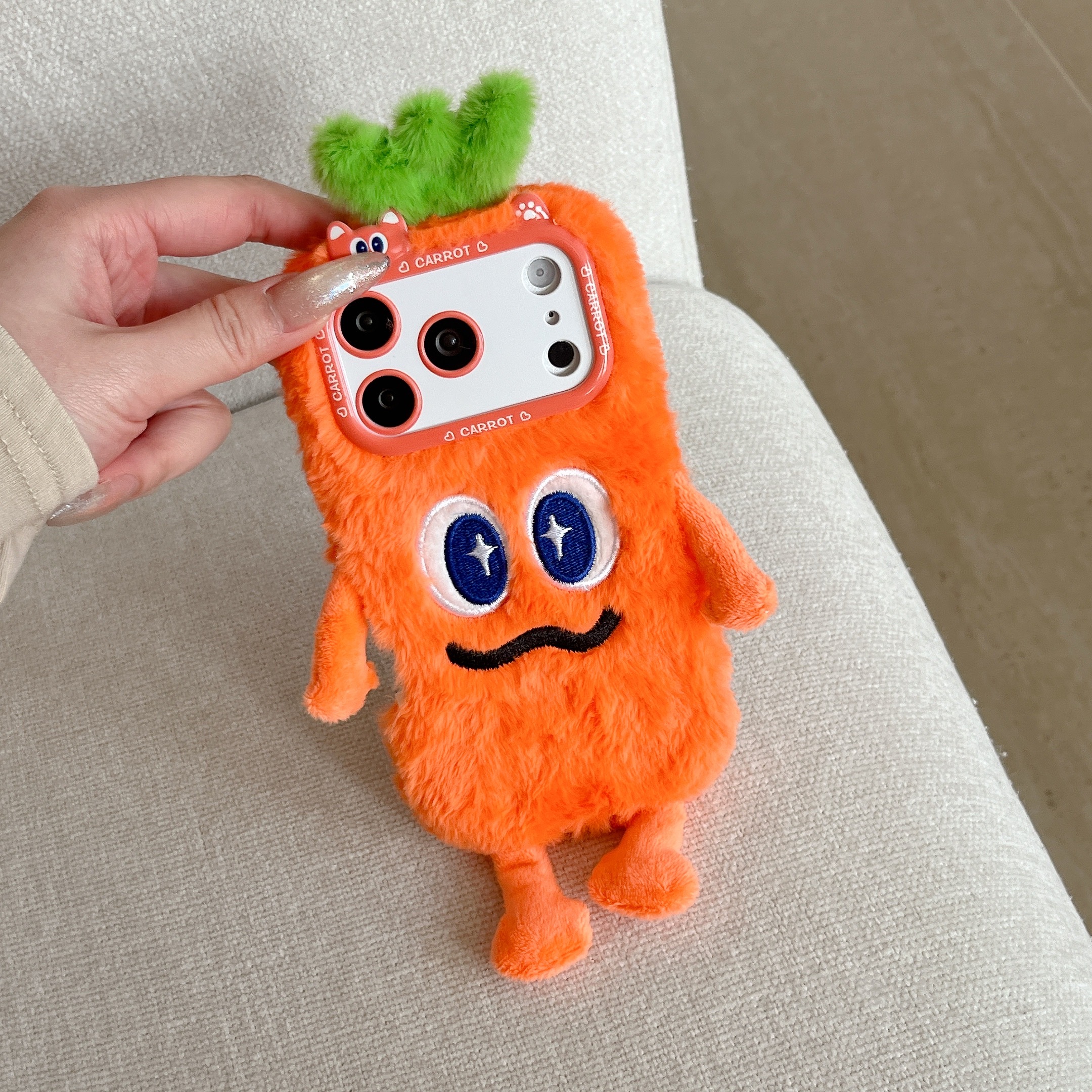 Cute Plush Phone Case with Qui - огляд і ціна Phone Cases Cute Iphone 13