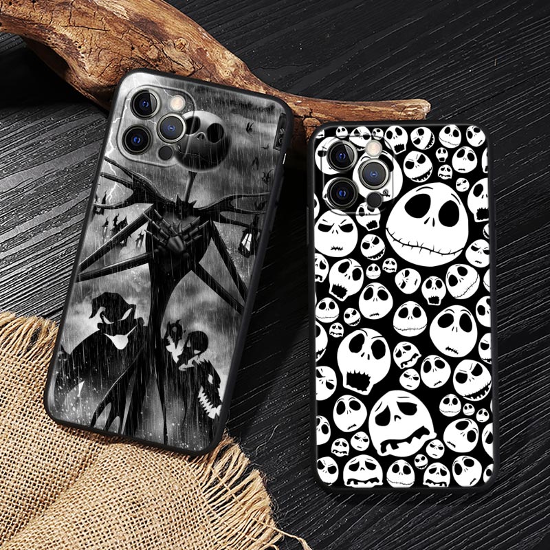 Jack Skellington Black Art Dis - огляд і ціна Phone Cases Bulk