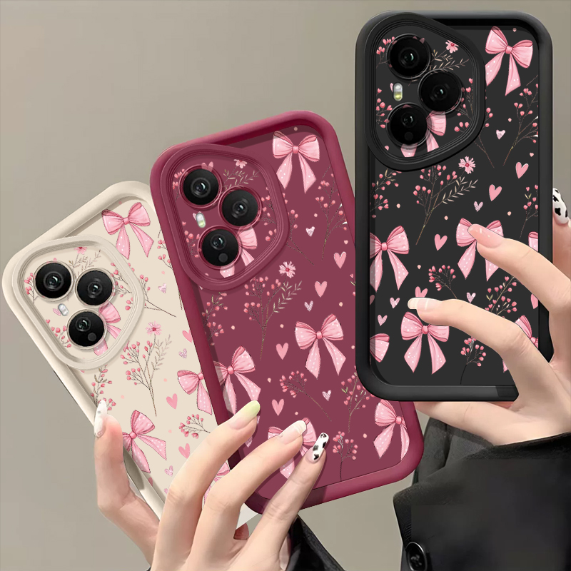Soft TPU Phone Case For Honor  - огляд і ціна Phone Cases Pink